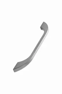 Furnipart 'Slim' Cabinet Pull L200mm / C160mm - Inox Look (515460160-66.2)