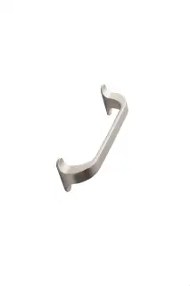 Furnipart 'Locker' Cabinet Pull L140mm / C128mm - Inox Look (534260128-66)