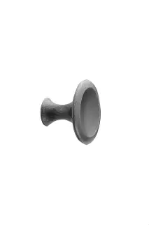 Furnipart 'Bell' Cabinet Knob D42mm - Antique Grey (540860042-22)
