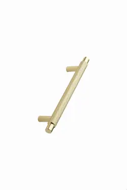 Click Here To Enlarge This Photo Of Furnipart 'Manor' Knurled Cabinet Pull L182mm / C128mm - Gold (548920128-34)