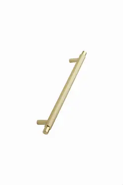 Click Here To Enlarge This Photo Of Furnipart 'Manor' Knurled Cabinet Pull L246mm / C192mm - Gold (548920192-34)