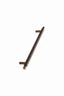 Furnipart 'Manor' Knurled Cabinet Pull L246mm / C192mm - Antique Brass (548920192-39)
