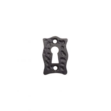 Click Here To Enlarge This Photo Of FF01 - Zoo Hardware Foxcote Foundries Standard Profile Escutcheon - Black Antique