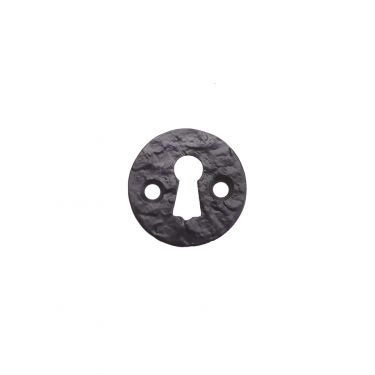 Click Here To Enlarge This Photo Of FF05 - Zoo Hardware Foxcote Foundries Standard Profile Escutcheon - Black Antique