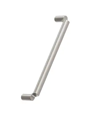 Click Here To Enlarge This Photo Of Furnipart 'Break' Cabinet Pull L331mm / C320mm - Matt Nickel (556720320-07)