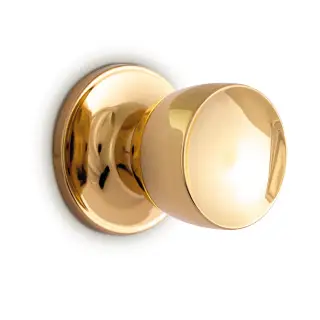 172-31A ERA 'Tulip' Dummy Knobset - Polished Brass
