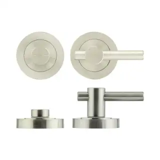 JV856SN Frelan Hardware Jedo Contemporary Plain Bar Turn & Release - Satin Nickel