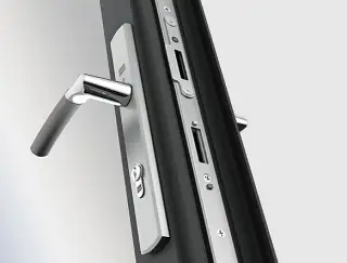 WINKHAUS FGTE Double Rebated &lpar;12mm Lip&rpar; Slave Espag Lock &lpar;Right Hand&rpar; - 45mm Backset &lpar;5014078&rpar;