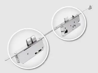 WINKHAUS Thunderbolt &lpar;Size 2&rpar; Multipoint Lock &lpar;1770mm&rpar; - 45mm Backset - 20mm Radius Faceplate &lpar;4941787&rpar;