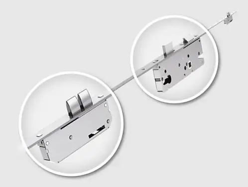 Click Here To Enlarge This Photo Of WINKHAUS Thunderbolt &lpar;Size 1&rpar; Multipoint Lock &lpar;2105mm&rpar; - 45mm Backset - 20mm Square Faceplate &lpar;5004484&rpar;