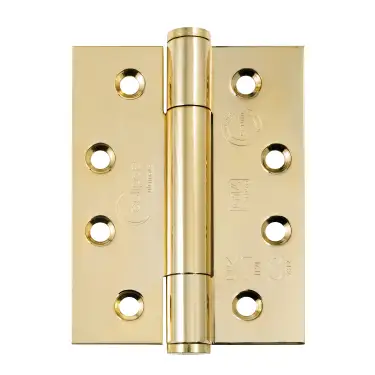 Click Here To Enlarge This Photo Of Eclipse 14329EBP Grade 14 Polished Brass &lpar;SS201&rpar; Concealed Bearing Hinges 102 x 76 x 3mm