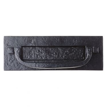 Click Here To Enlarge This Photo Of FF36 - Zoo Hardware Foxcote Foundries Postal Letter Plate (Black Antique) Size: 305x107mm - c/c: 253mm - Aperture: 197x44mm