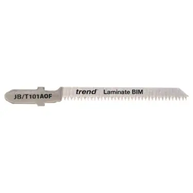 Click Here To Enlarge This Photo Of Trend JB&sol;T101AOF Jigsaw Blades 76mm x 1&period;4mm Bi-Metal Laminate &lpar;5 Pack&rpar;