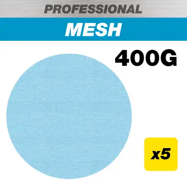Click Here To Enlarge This Photo Of Trend AB&sol;150&sol;400P 150mm 400G Pro Mesh Random Orbital Sanding Disc &lpar;5 Pack&rpar;