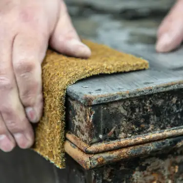 Click Here To Enlarge This Photo Of Trend AB&sol;PAD&sol;CRS 150 x 230mm Coarse Flexible Finishing Pads &lpar;3 Pack&rpar;