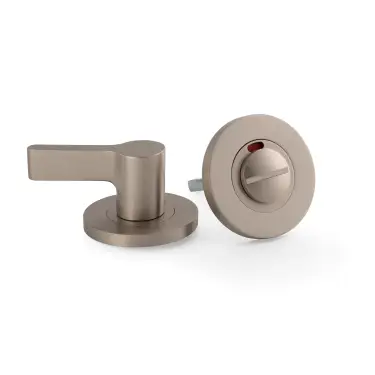 Click Here To Enlarge This Photo Of AW799SN - Alexander & Wilks Disabled Thumbturn and Emergency Release with Indicator on 50mm x 6mm Rose - Satin Nickel