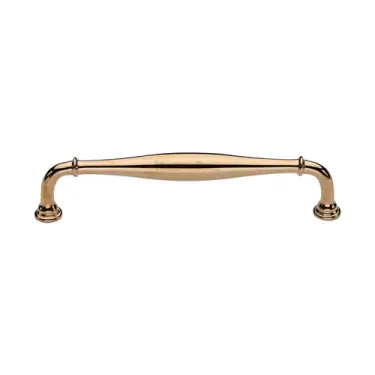 Click Here To Enlarge This Photo Of C3960 152-ULB Heritage Brass Cabinet Pull Henley Traditional Design 152mm CTC Unlacquered Brass Finish