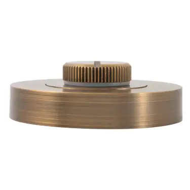 Click Here To Enlarge This Photo Of Eclipse 63297 Matt Antique Brass Linear Thumbturn & Release on Round Rose &lpar;Insignia Range&rpar;
