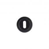 RM002PCB - Zoo Hardware Rosso Maniglie Standard Profile Escutcheon - Powder Coat Black