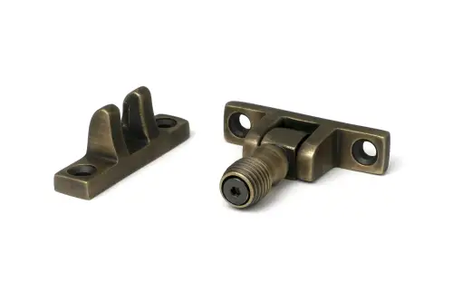 Click Here To Enlarge This Photo Of 52351 From The Anvil Burnished Brass Beehive Brighton Fastener - Narrow &lpar;Square&rpar;