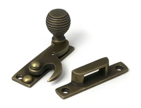 Click Here To Enlarge This Photo Of 52365 From The Anvil Burnished Brass Beehive Sash Hook Fastener