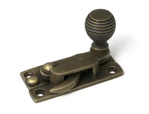 Click Here To Enlarge This Photo Of 52365 From The Anvil Burnished Brass Beehive Sash Hook Fastener