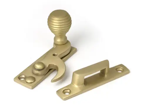 Click Here To Enlarge This Photo Of 52366 From The Anvil Satin Brass Beehive Sash Hook Fastener