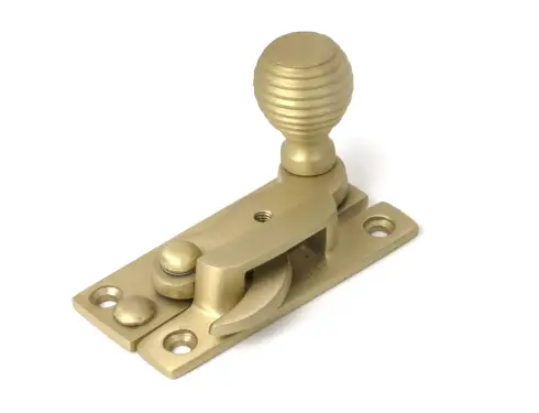 Click Here To Enlarge This Photo Of 52366 From The Anvil Satin Brass Beehive Sash Hook Fastener