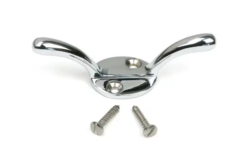 Click Here To Enlarge This Photo Of 52250 From The Anvil Polished Chrome Newbury Cleat Hook