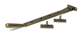 52327 From The Anvil Burnished Brass 10" Newbury Stay