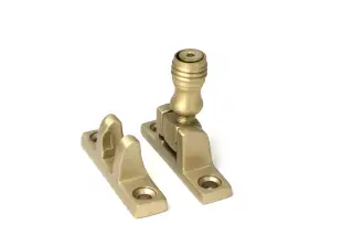 52354 From The Anvil Satin Brass Prestbury Brighton Fastener - Narrow &lpar;Square&rpar;