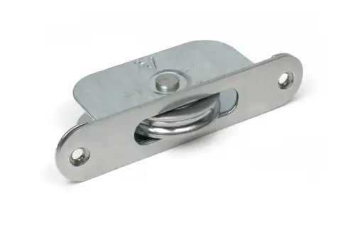 Click Here To Enlarge This Photo Of 52390 From The Anvil Satin Chrome Radiused Sash Pulley 75kg