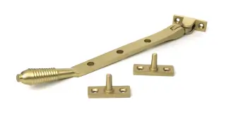 52332 From The Anvil Satin Brass 8" Reeded Stay