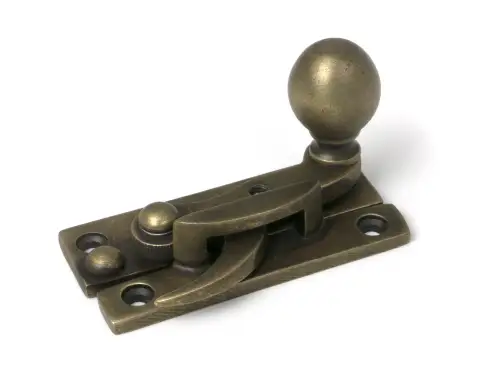 Click Here To Enlarge This Photo Of 52376 From The Anvil Burnished Brass Sash Hook Fastener