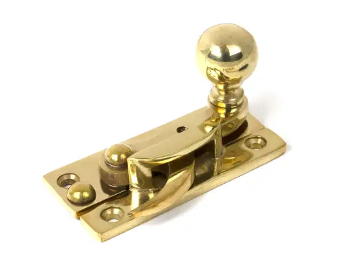 Click Here To Enlarge This Photo Of 52369 From The Anvil Polished Brass Sash Hook Fastener