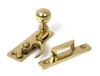 52369 From The Anvil Polished Brass Sash Hook Fastener