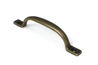 52384 From The Anvil Burnished Brass Slim Sash Pull