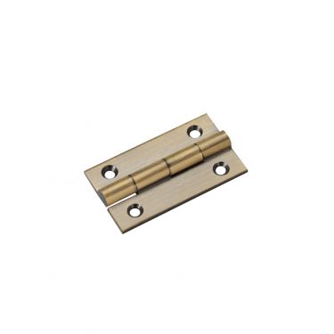 Click Here To Enlarge This Photo Of TDF100FB - Zoo Hardware Solid Drawn Brass Butt Hinges - 38 x 22 x 1.3mm Florentine Bronze