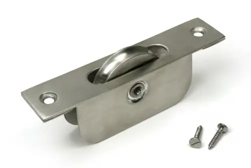 Click Here To Enlarge This Photo Of 52480 From The Anvil Satin Marine SS &lpar;316&rpar; Square Ended Sash Pulley 75kg