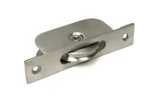 52480 From The Anvil Satin Marine SS &lpar;316&rpar; Square Ended Sash Pulley 75kg