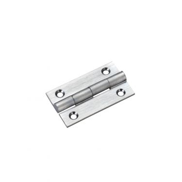 Click Here To Enlarge This Photo Of TDF100SC - Zoo Hardware Solid Drawn Brass Butt Hinges - 38 x 22 x 1.3mm Satin Chrome