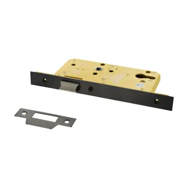 Click Here To Enlarge This Photo Of Atlantic - ALKDINL60HDMBN DIN Heavy Duty Latch 60mm Backset - Matt Gun Metal