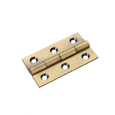 Click Here To Enlarge This Photo Of TDF105FB - Zoo Hardware Solid Drawn Brass Butt Hinges - 50 x 28 x 1.5mm Florentine Bronze