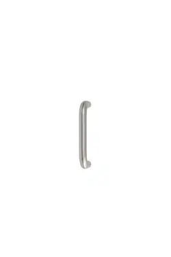 Click Here To Enlarge This Photo Of Eclipse 34535 150mm x 19mm D Shaped Pull Handle &lpar;M8 Brass Insert&rpar; - Satin Stainless Steel