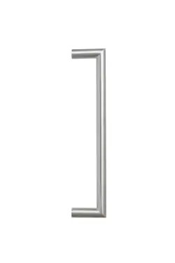 Click Here To Enlarge This Photo Of Eclipse 34675 300mm x 19mm Mitred Pull Handle &lpar;M8 Brass Insert&rpar; - Satin Stainless Steel