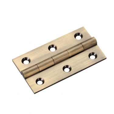 Click Here To Enlarge This Photo Of TDF110FB - Zoo Hardware Solid Drawn Brass Butt Hinges - 64 x 35 x 2mm Florentine Bronze