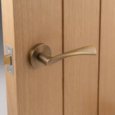 Click Here To Enlarge This Photo Of Eclipse 62107 Matt Antique Brass 'Monza' Lever on Round Rose Set &lpar;Freestyle Range&rpar;