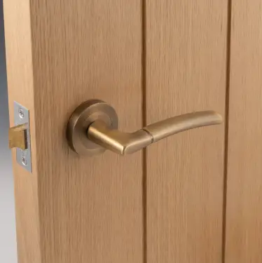 Click Here To Enlarge This Photo Of Eclipse 62158 Matt Antique Brass 'Tifosi' Lever on Round Rose Set &lpar;Freestyle Range&rpar;