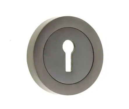 Click Here To Enlarge This Photo Of JV503DB Frelan Hardware Jedo Dark Bronze Standard Key Escutcheon