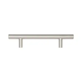 JSS110A Frelan Hardware Satin Stainless Steel T Bar Cabinet Handle 156mm x 12mm &lpar;96mm centres&rpar;